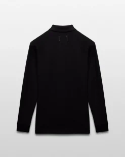 Athletic Pique Academy Long Sleeve Polo