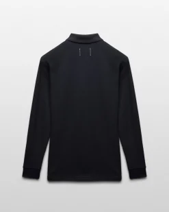 Athletic Pique Academy Long Sleeve Polo
