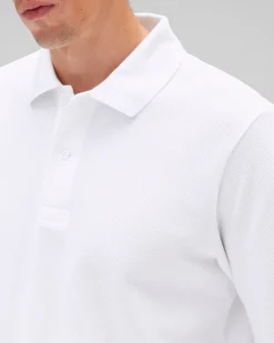 Athletic Pique Academy Long Sleeve Polo