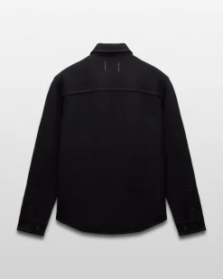 Boiled Wool Warden Overshirt