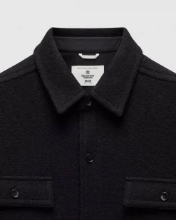 Boiled Wool Warden Overshirt