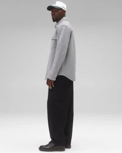 Boiled Wool Warden Overshirt