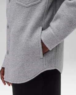 Boiled Wool Warden Overshirt