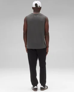 Copper Jersey Sleeveless Shirt