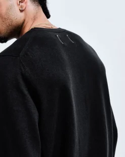 Cotton Linen Regatta Crewneck