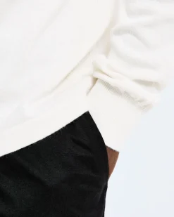 Cotton Linen Regatta Crewneck
