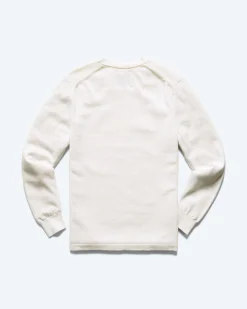 Cotton Linen Regatta Crewneck
