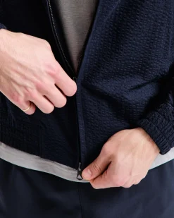 Cotton Seersucker Terrace Jacket