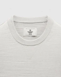 Cotton Slub Laurel Crewneck