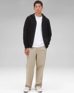 Cotton Slub Laurel Full Zip Hoodie