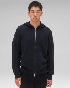 Cotton Slub Laurel Full Zip Hoodie