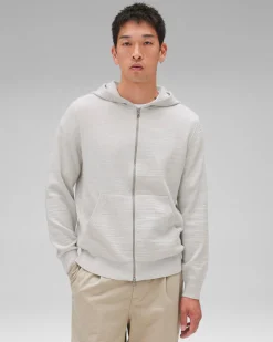 Cotton Slub Laurel Full Zip Hoodie