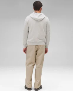 Cotton Slub Laurel Full Zip Hoodie