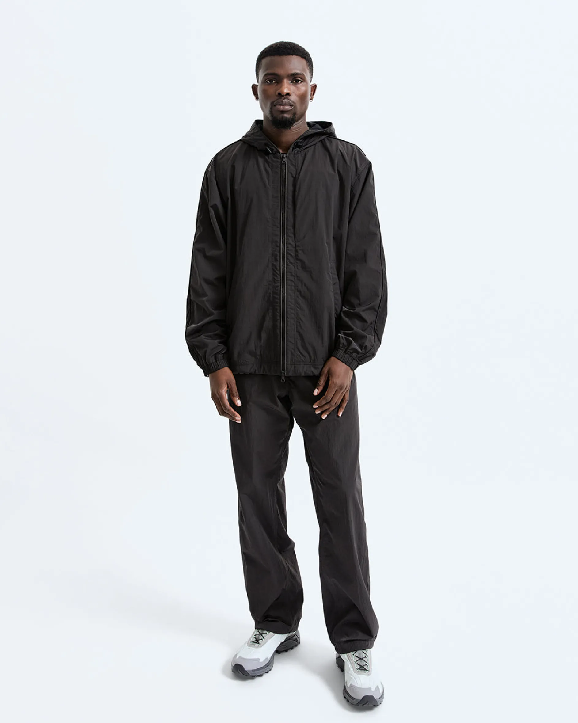 Crinkle Nylon Match Pant