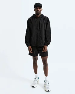 Crinkle Nylon Match Short 6"