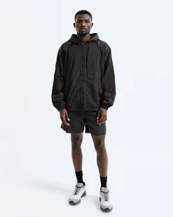 Crinkle Nylon Match Short 6"