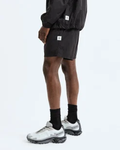 Crinkle Nylon Match Short 6