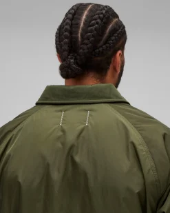 Econyl Satin Nylon Coach's Jacket