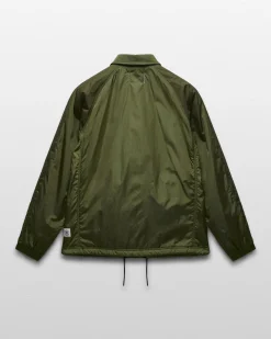 Econyl Satin Nylon Coach's Jacket