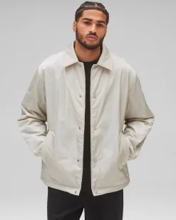 Econyl Satin Nylon Coach's Jacket