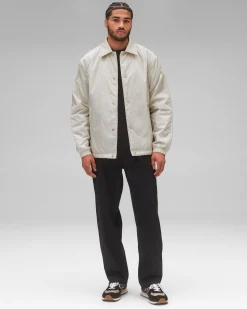 Econyl Satin Nylon Coach's Jacket