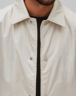 Econyl Satin Nylon Coach's Jacket