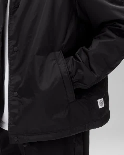 Econyl Satin Nylon Coach's Jacket