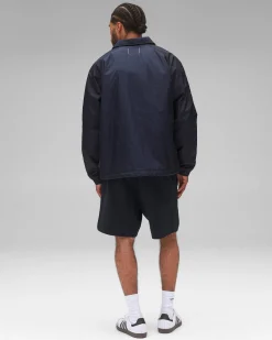 Econyl Satin Nylon Coach's Jacket