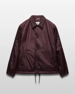 Econyl Satin Nylon Coach's Jacket