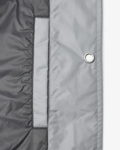 Econyl Satin Nylon Stadium Jacket