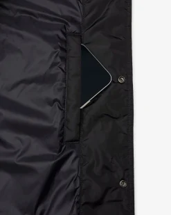 Econyl Satin Nylon Stadium Jacket