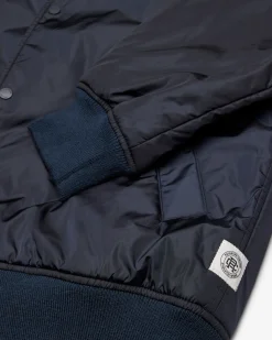 Econyl Satin Nylon Stadium Jacket