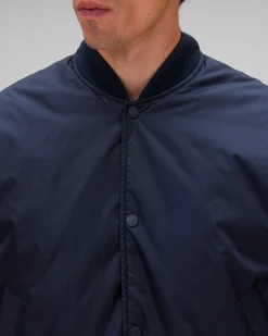 Econyl Satin Nylon Stadium Jacket