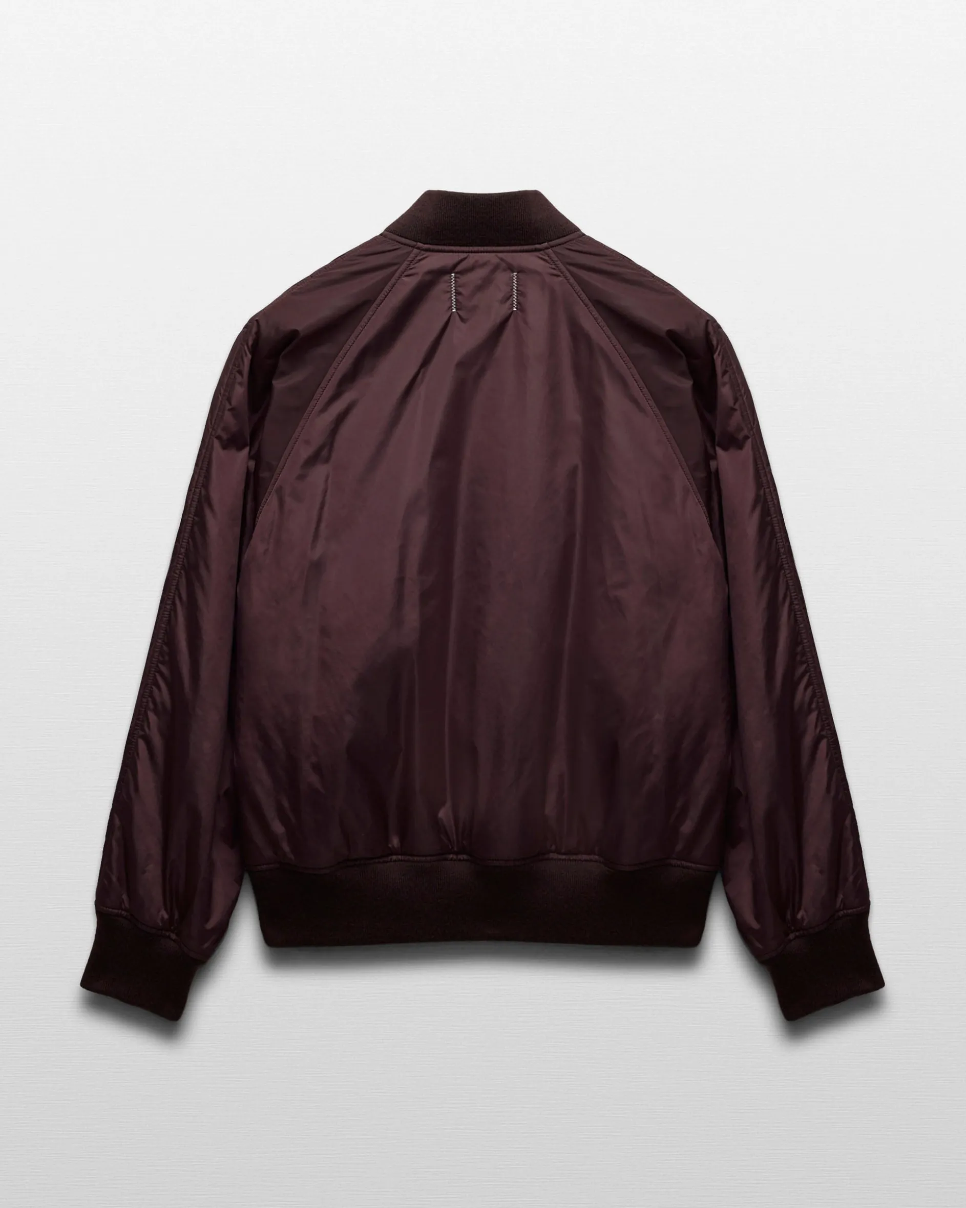 Econyl Satin Nylon Stadium Jacket