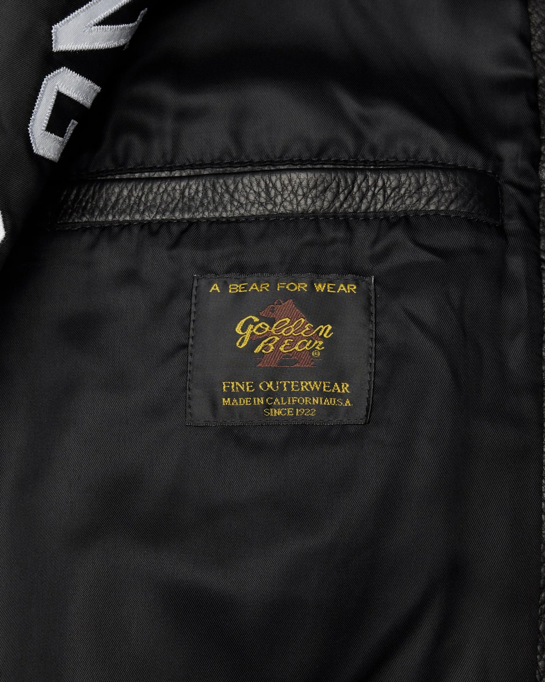 Golden Bear Leather Jacket