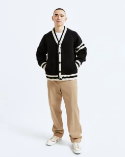 Handknit Collegiate Sweater