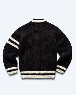 Handknit Collegiate Sweater