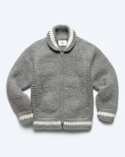 Handknit Varsity Sweater