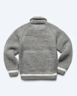 Handknit Varsity Sweater