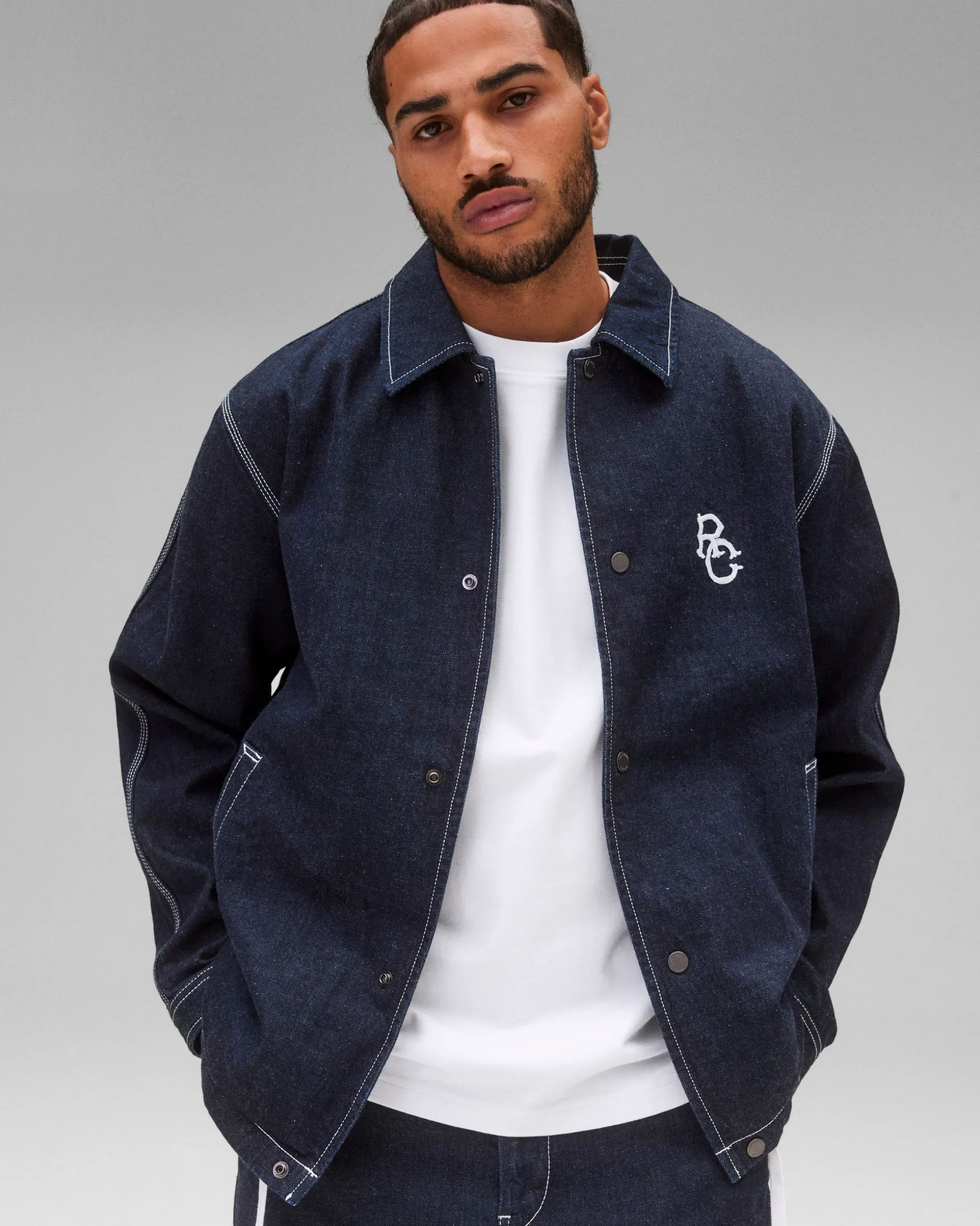 Japan Indigo Coach's Jacket