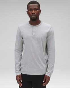 Lightweight Jersey Long Sleeve Henley