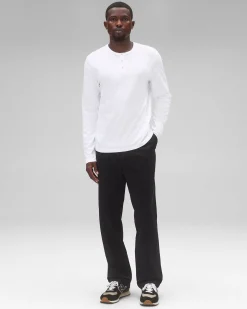 Lightweight Jersey Long Sleeve Henley
