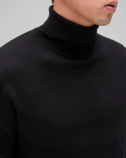 Lightweight Merino Harry Roll Neck