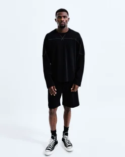 Lightweight Terry Breakaway Crewneck