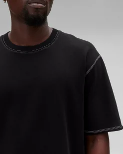 Lightweight Terry Cut-Off T-Shirt