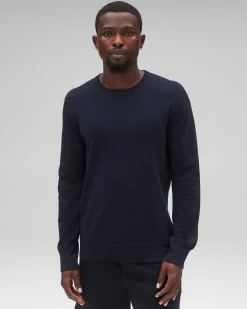Lightweight Terry Slim Crewneck