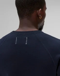Lightweight Terry Slim Crewneck