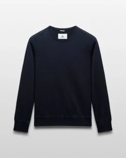 Lightweight Terry Slim Crewneck