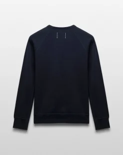 Lightweight Terry Slim Crewneck