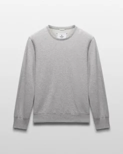 Lightweight Terry Slim Crewneck